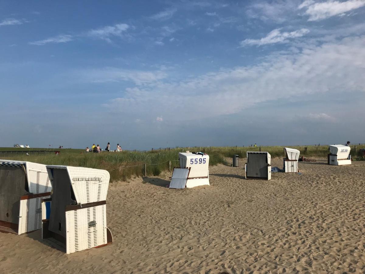 Ferienwohnung Ritthoff Perlebucht - Mit Strandkorb Am Meer Und Kostenloser Eintritt Ins Schwimmbad 比苏姆 外观 照片