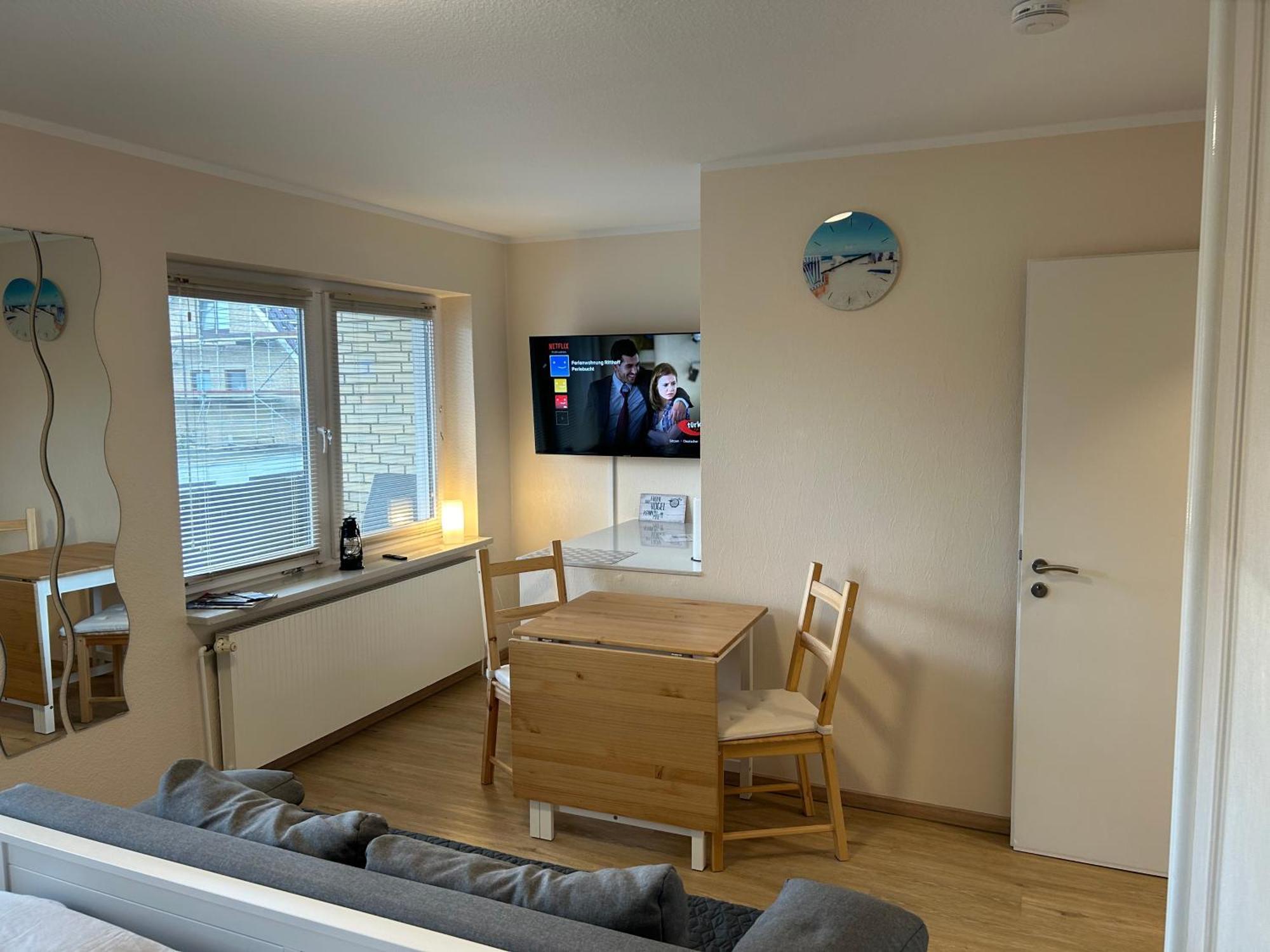 Ferienwohnung Ritthoff Perlebucht - Mit Strandkorb Am Meer Und Kostenloser Eintritt Ins Schwimmbad 比苏姆 外观 照片