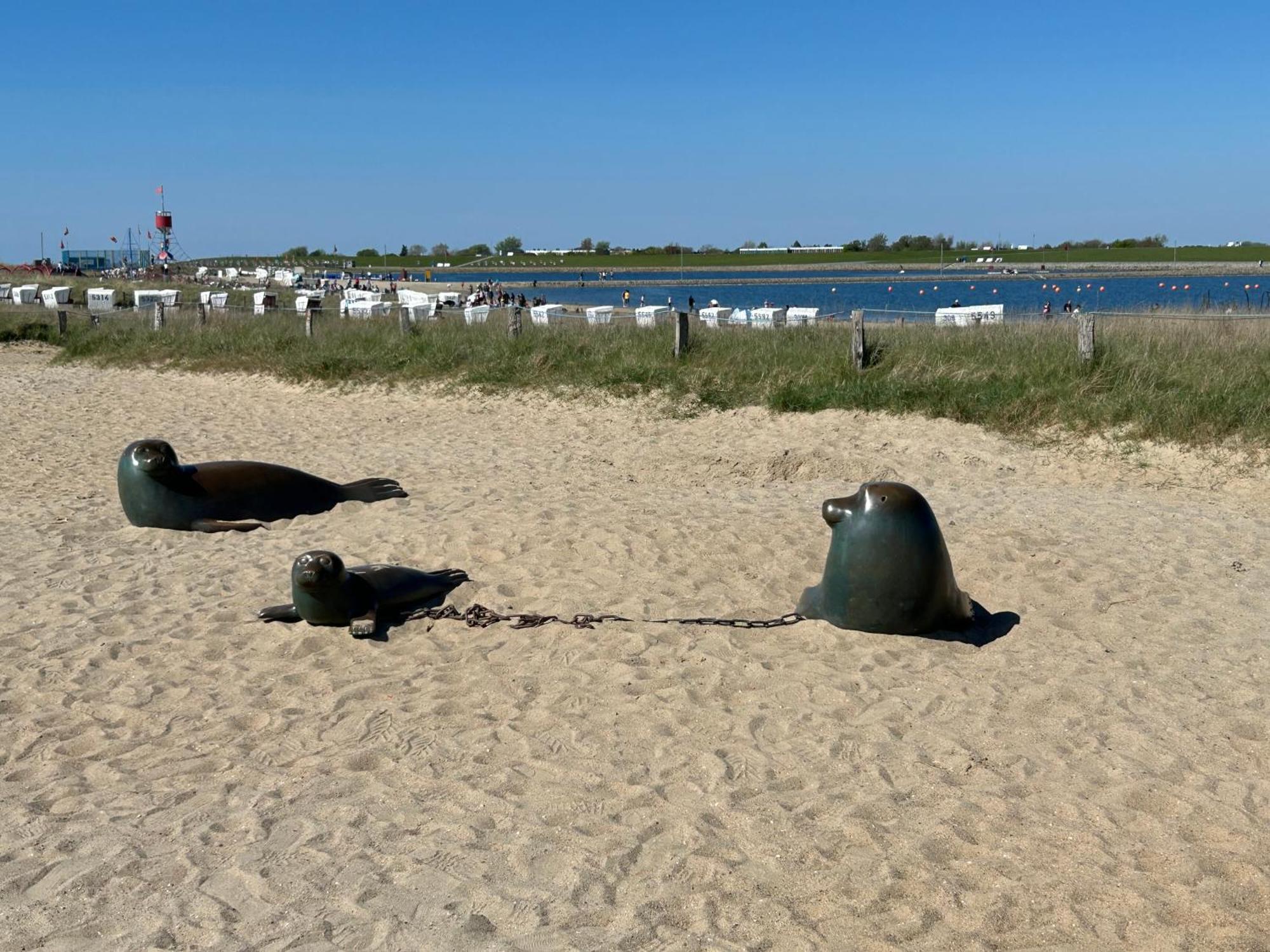 Ferienwohnung Ritthoff Perlebucht - Mit Strandkorb Am Meer Und Kostenloser Eintritt Ins Schwimmbad 比苏姆 外观 照片