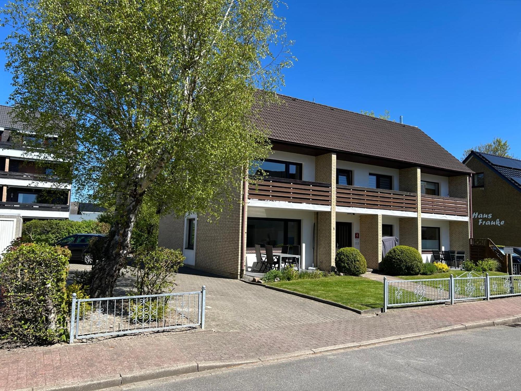 Ferienwohnung Ritthoff Perlebucht - Mit Strandkorb Am Meer Und Kostenloser Eintritt Ins Schwimmbad 比苏姆 外观 照片
