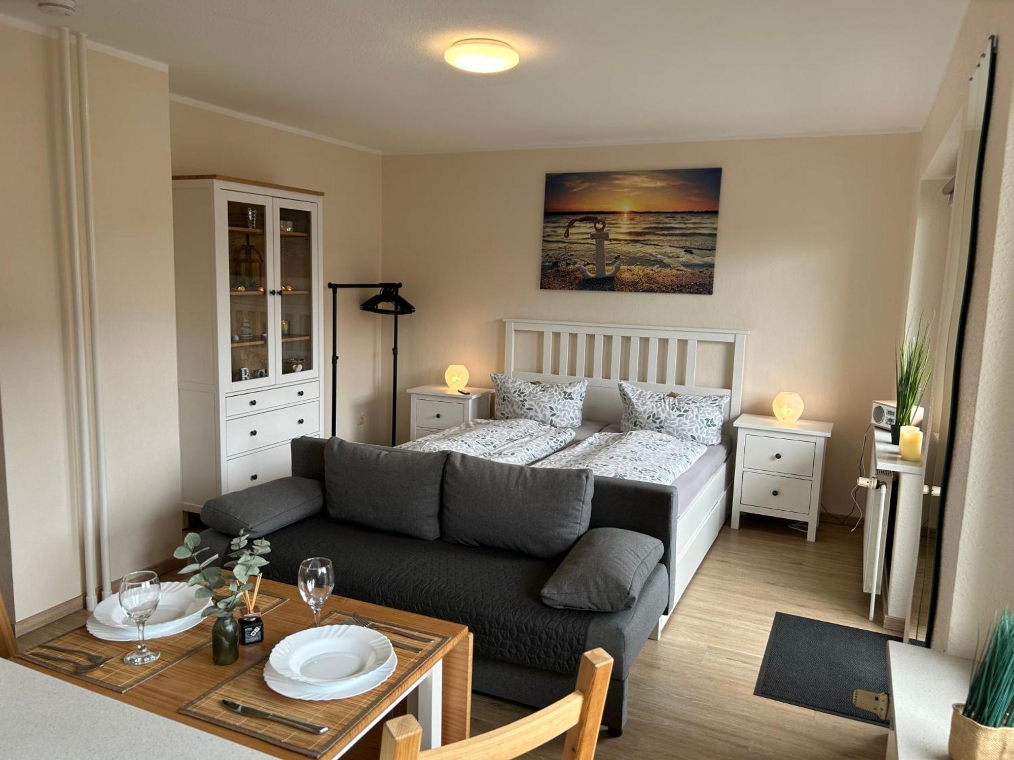 Ferienwohnung Ritthoff Perlebucht - Mit Strandkorb Am Meer Und Kostenloser Eintritt Ins Schwimmbad 比苏姆 外观 照片