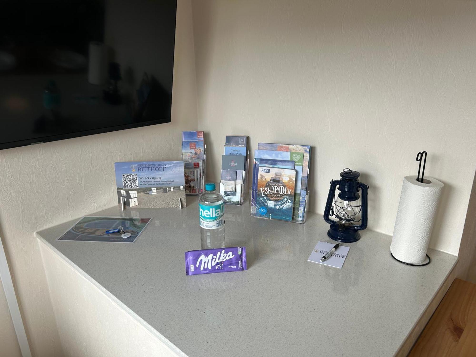 Ferienwohnung Ritthoff Perlebucht - Mit Strandkorb Am Meer Und Kostenloser Eintritt Ins Schwimmbad 比苏姆 外观 照片